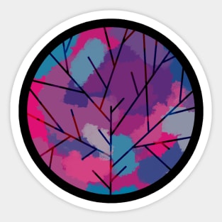 Color Splash Tree / Nature Sticker